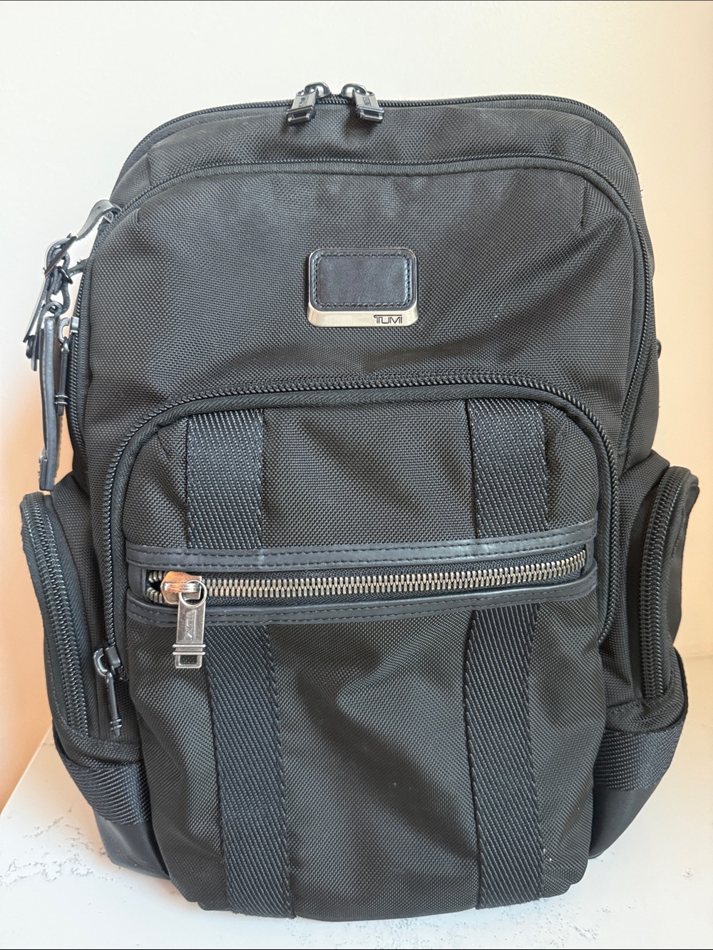 Tumi Alpha Bravo Nathan Backpack Business Laptop Bag in Black Color - Picture 6 of 16